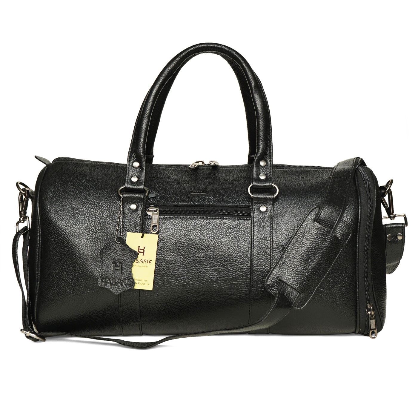 01 GYM BAG- ARC SHAPED 501-BLACK