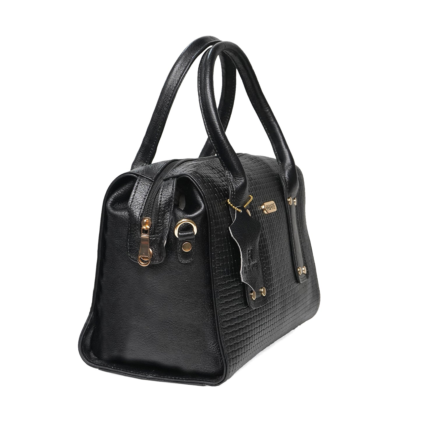 CLASSIC CARRYALL HAND BAG 022-Black