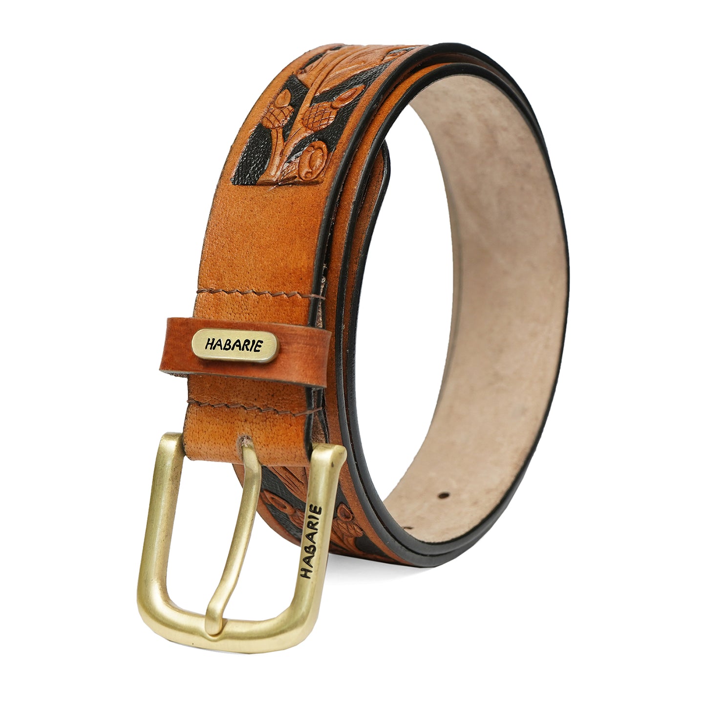 HAND-CARVED Premium Leather Belt 737