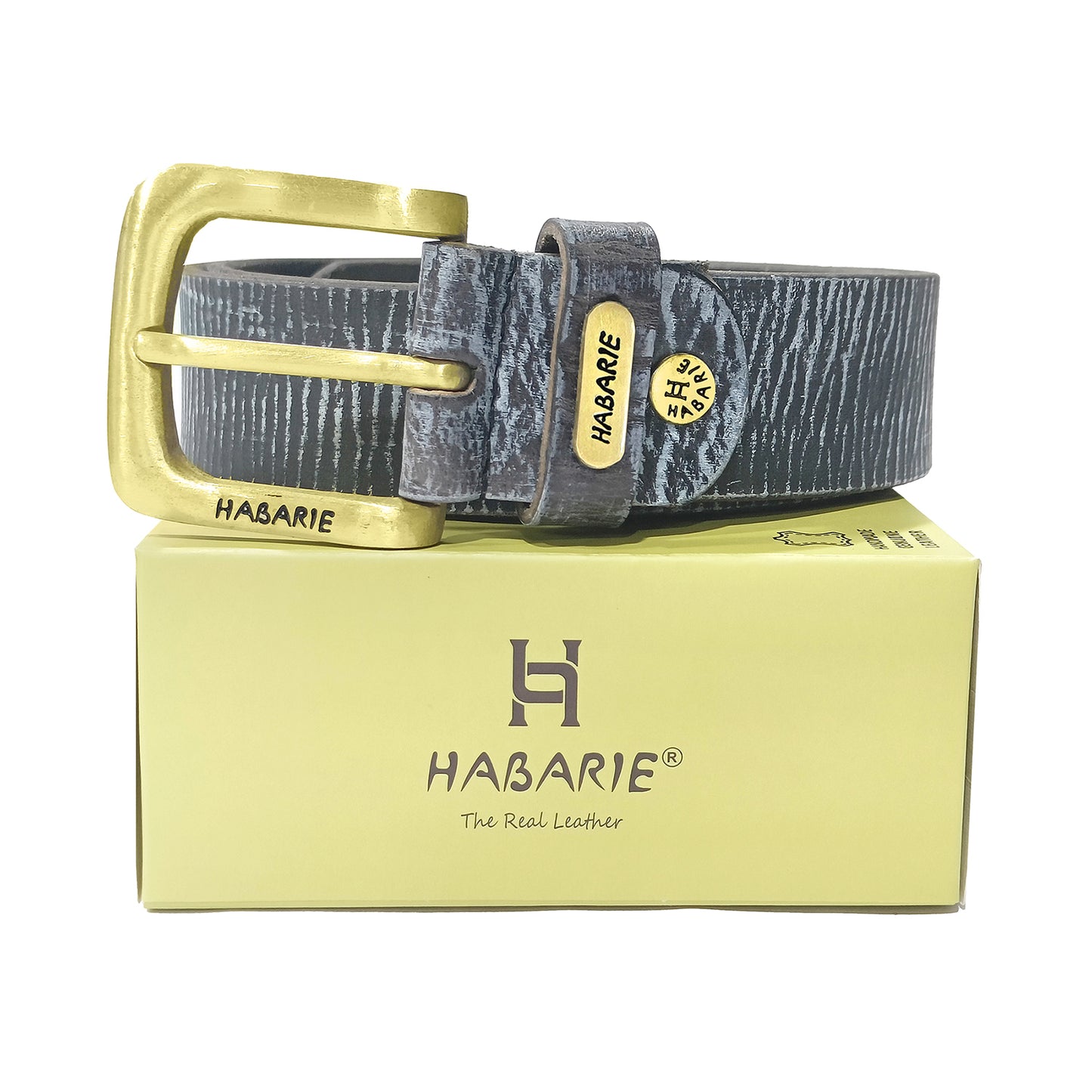 Handmade Belt with stitching 720-Blue
