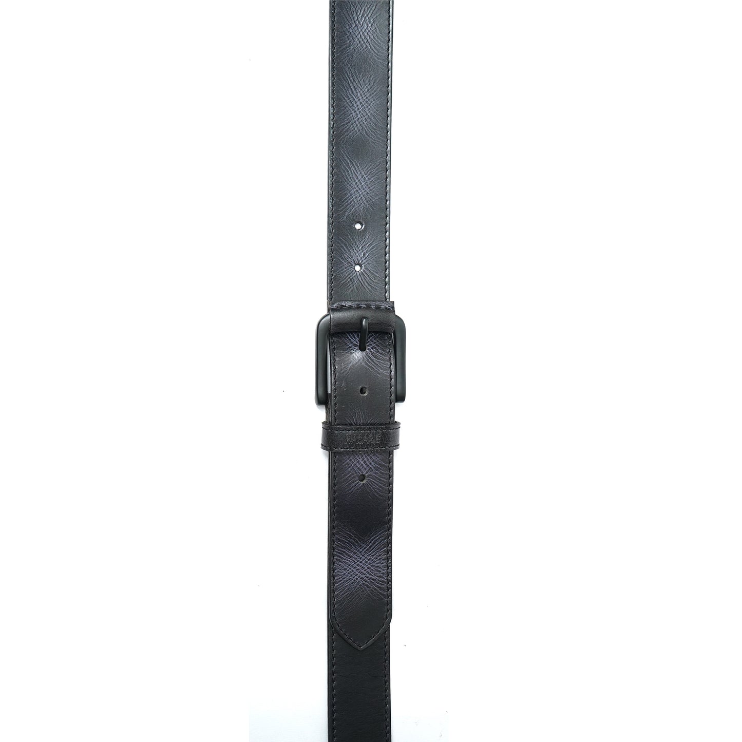 Handmade Classic Textured Belt 743-Blue PC