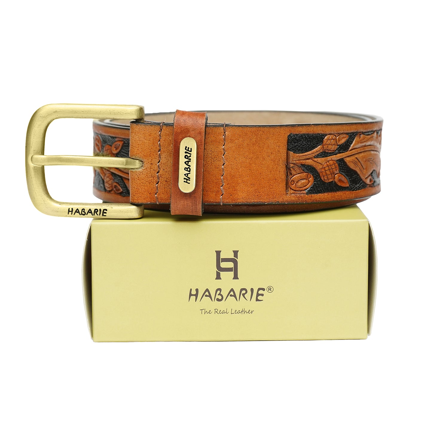 HAND-CARVED Premium Leather Belt 737