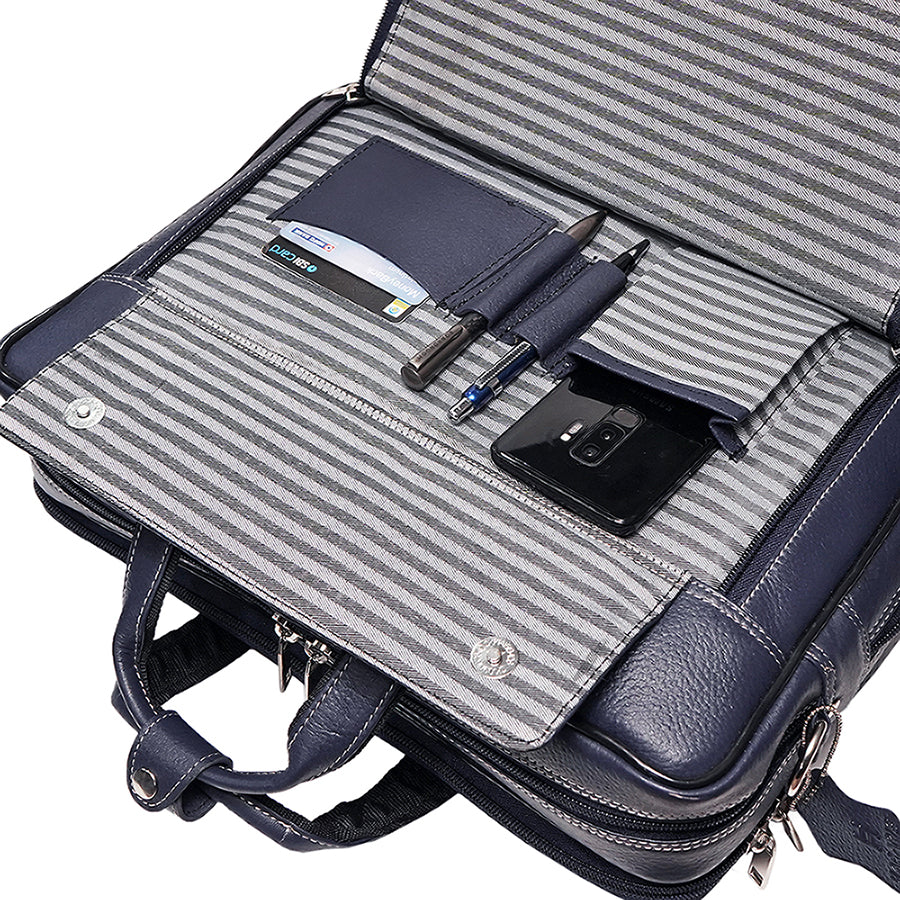 FILLE MAGIQUE OFFICE BRIEFCASE 212-BLUE