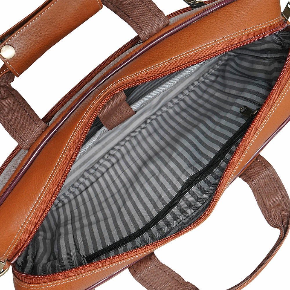 BLISSSY LAPTOP BAG 211-TAN