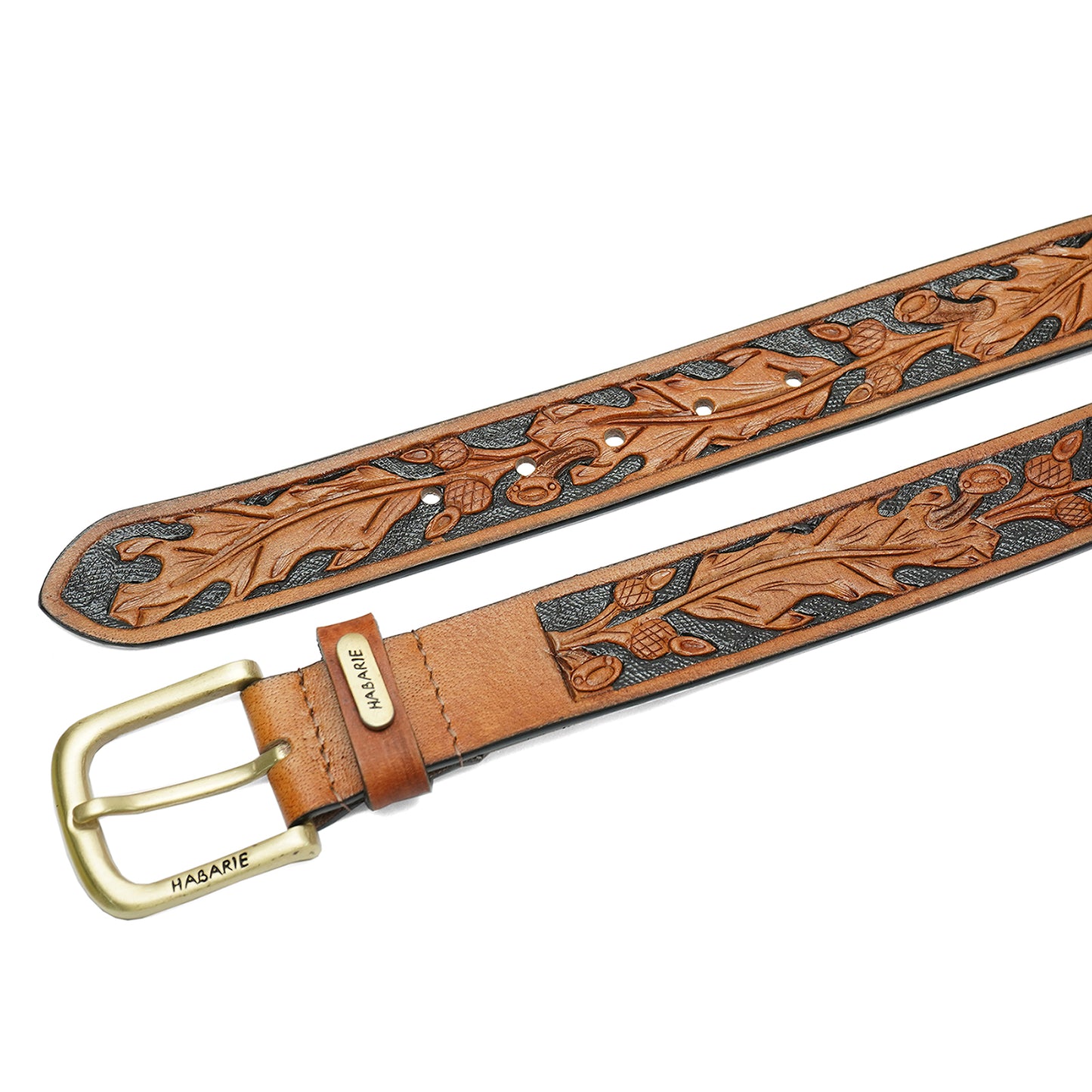 HAND-CARVED Premium Leather Belt 737