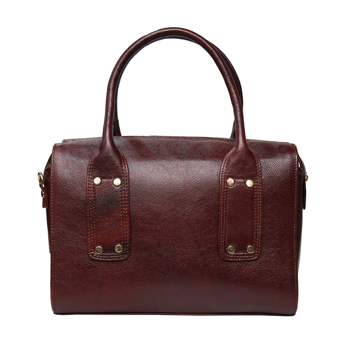 CLASSIC CARRYALL HAND BAG 022-Brown