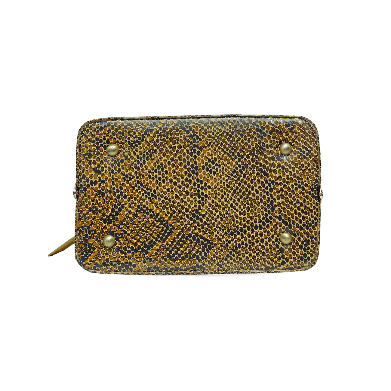 Bay Biss Sling Bag Snake Print 612-YELLOW