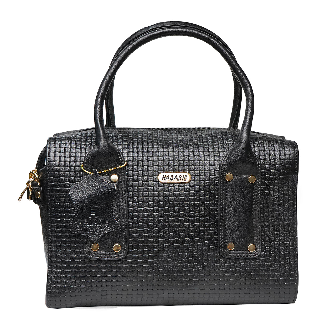 CLASSIC CARRYALL HAND BAG 022-Black