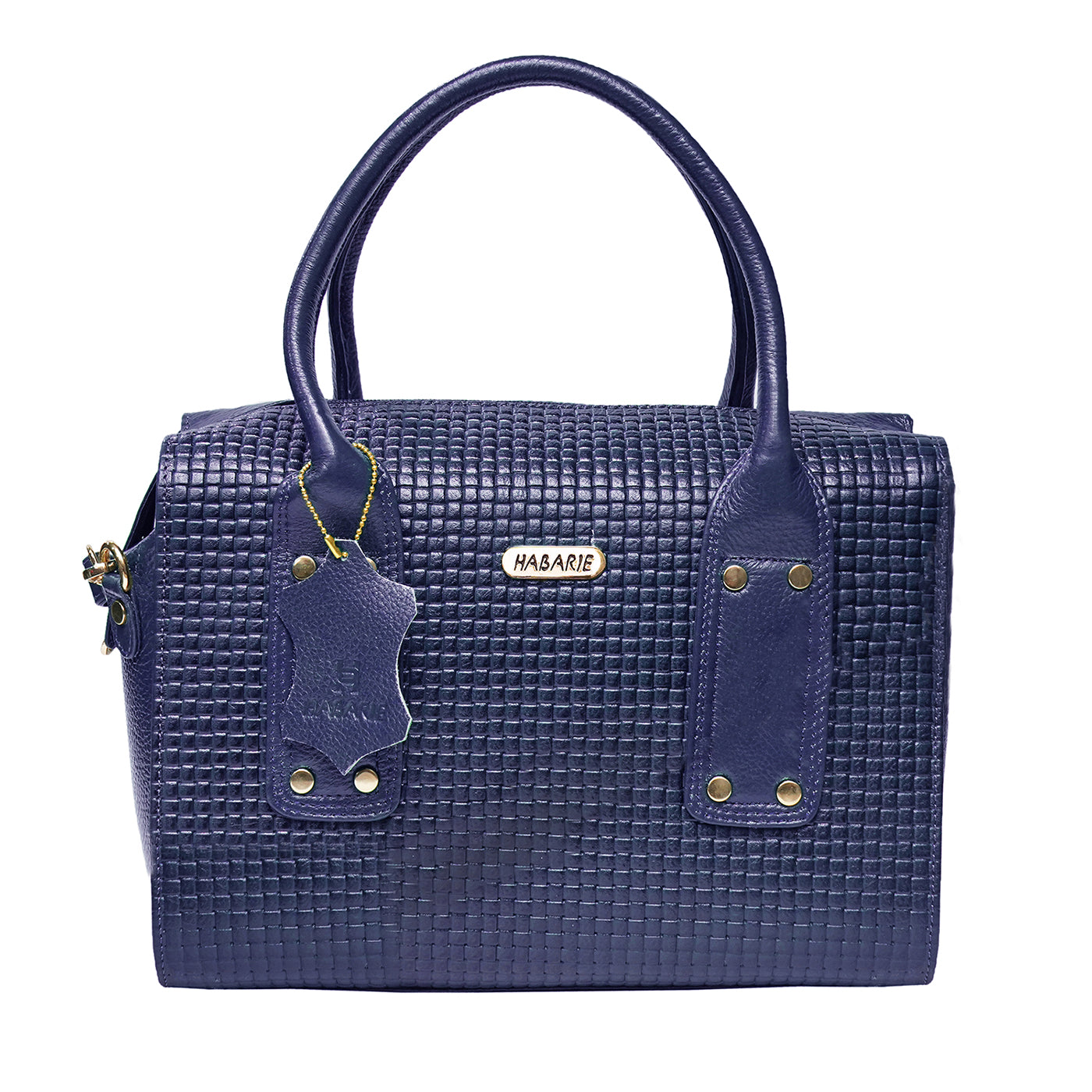 CLASSIC CARRYALL HAND BAG 022-Blue