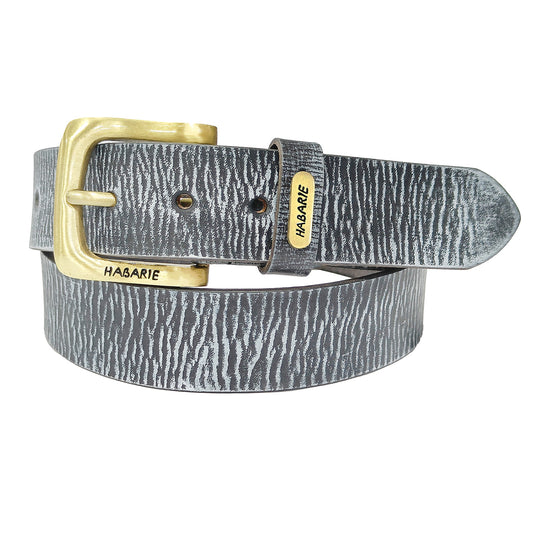 Handmade Belt with stitching 720-Blue