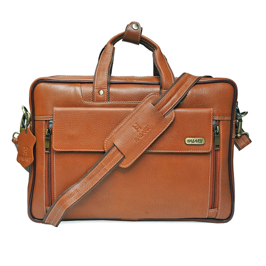 FILLE MAGIQUE OFFICE BRIEFCASE 212-TAN