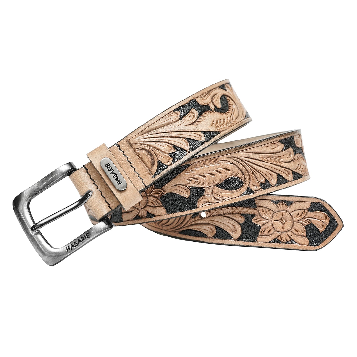 HAND-CARVED Premium Leather Belt 735