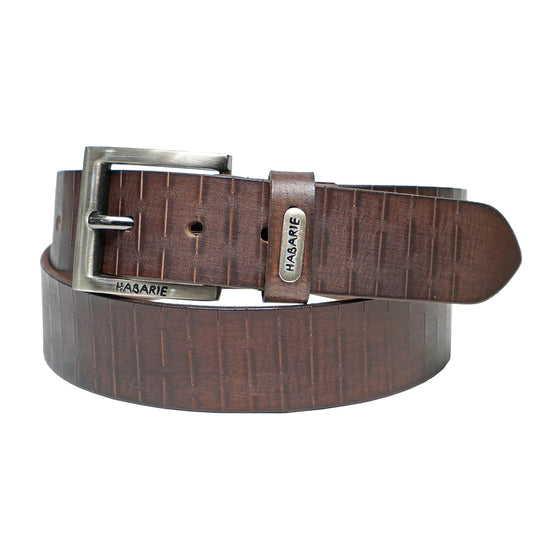 Knife Cut Belt 722-Brown