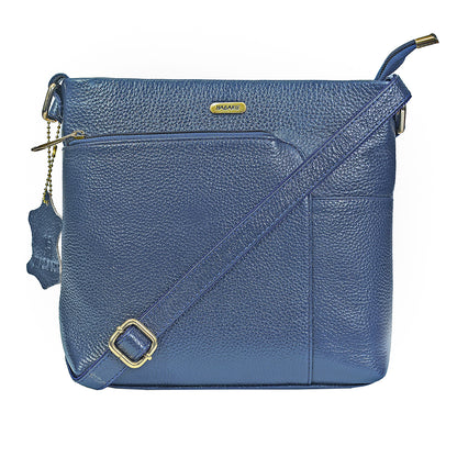 Verona Crossbody Sling 605-BLUE