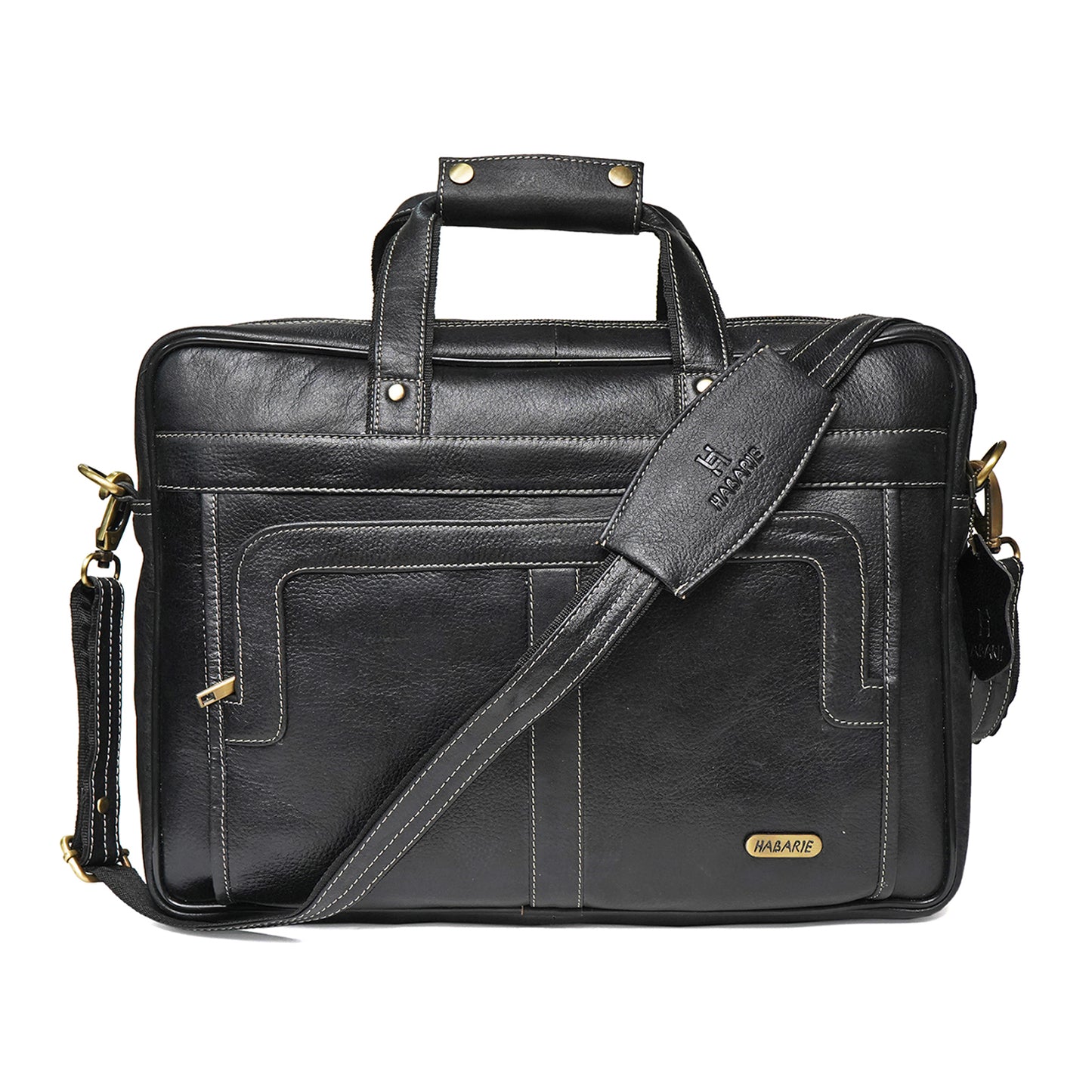 PORCELIN LAPTOP BAG 210-BLACK