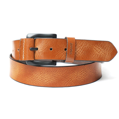 Handmade Classic Textured Belt 742-Tan