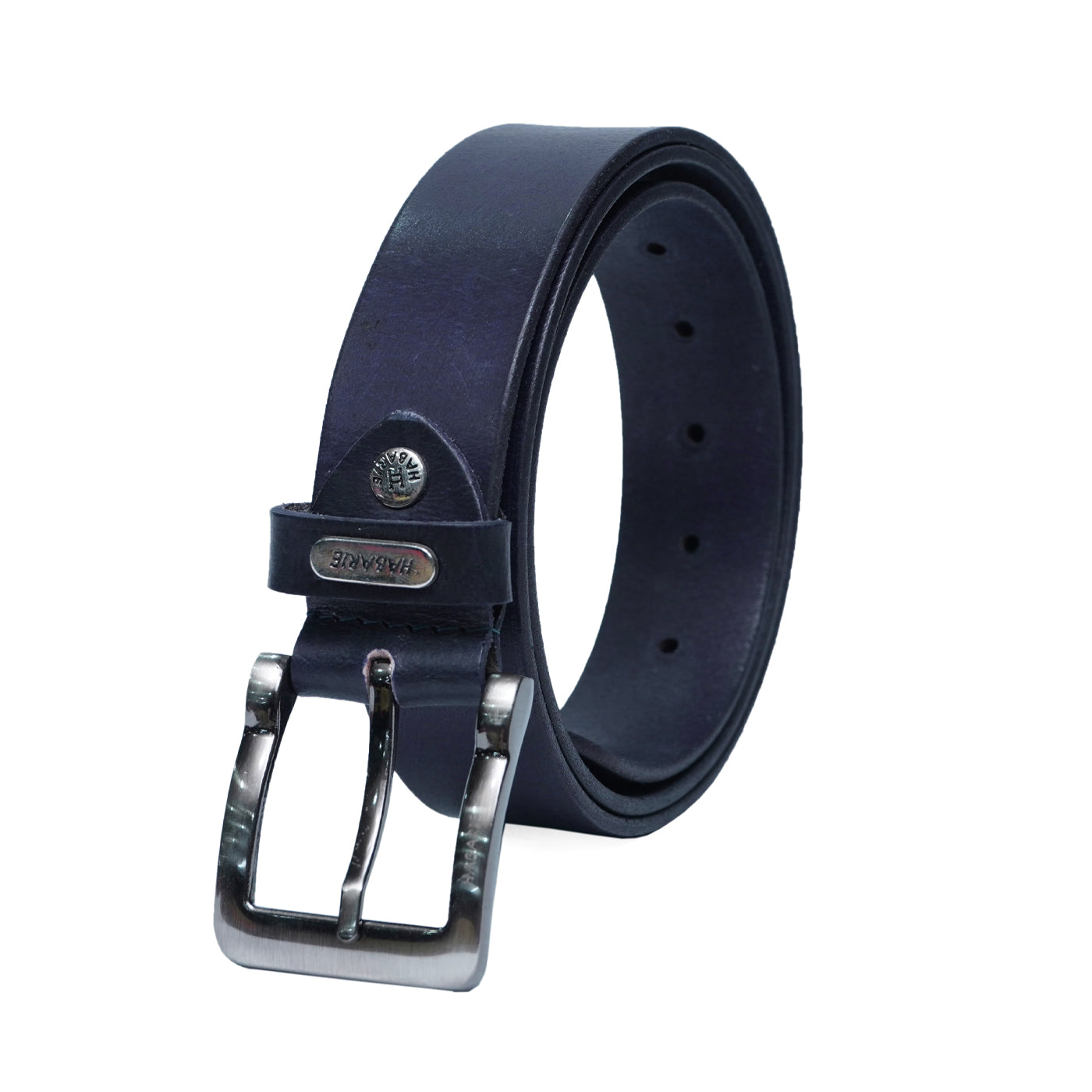 Premium Leather Handmade Classic Belt 703-BLUE