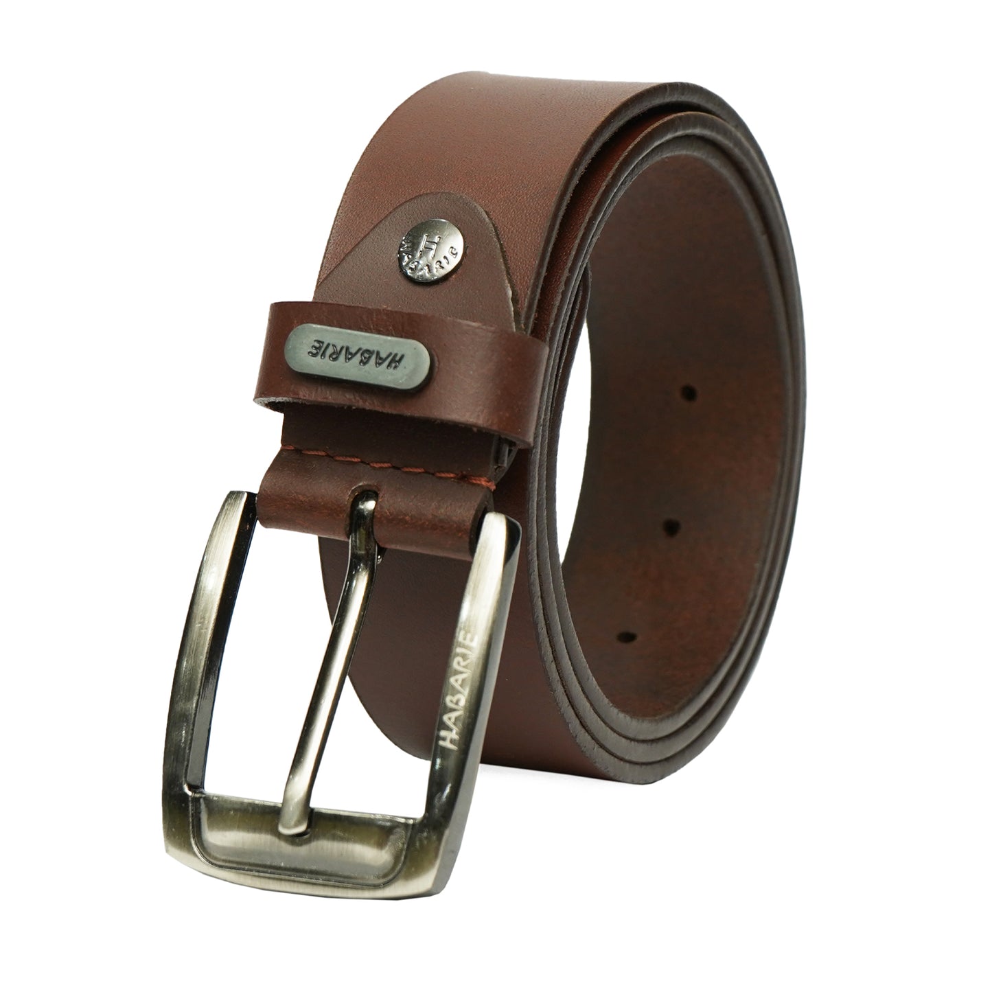 Premium Leather Handmade Classic Belt 711-Tan