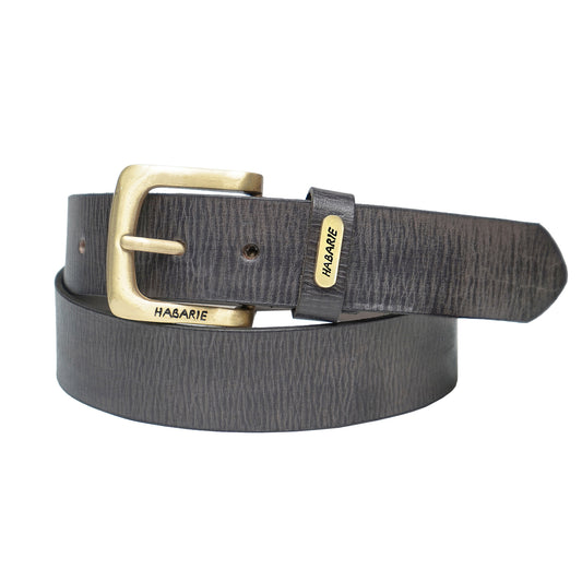 Handmade Belt with stitching 720-Black