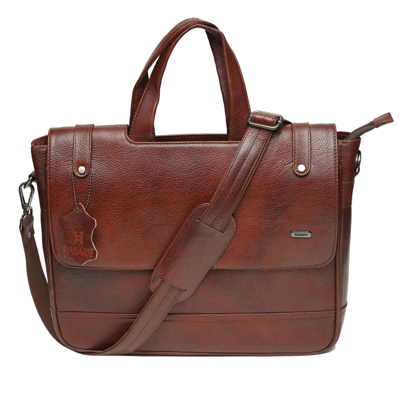 NORMAN LAPTOP BAG 202-BROWN