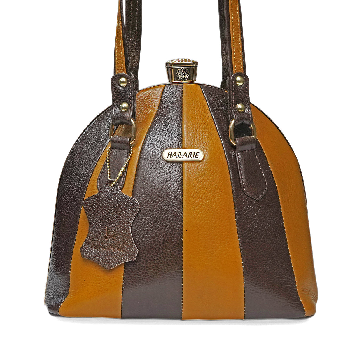 HANDYPHILLIO SHOULDER BAG 023 Coffee-Yellow