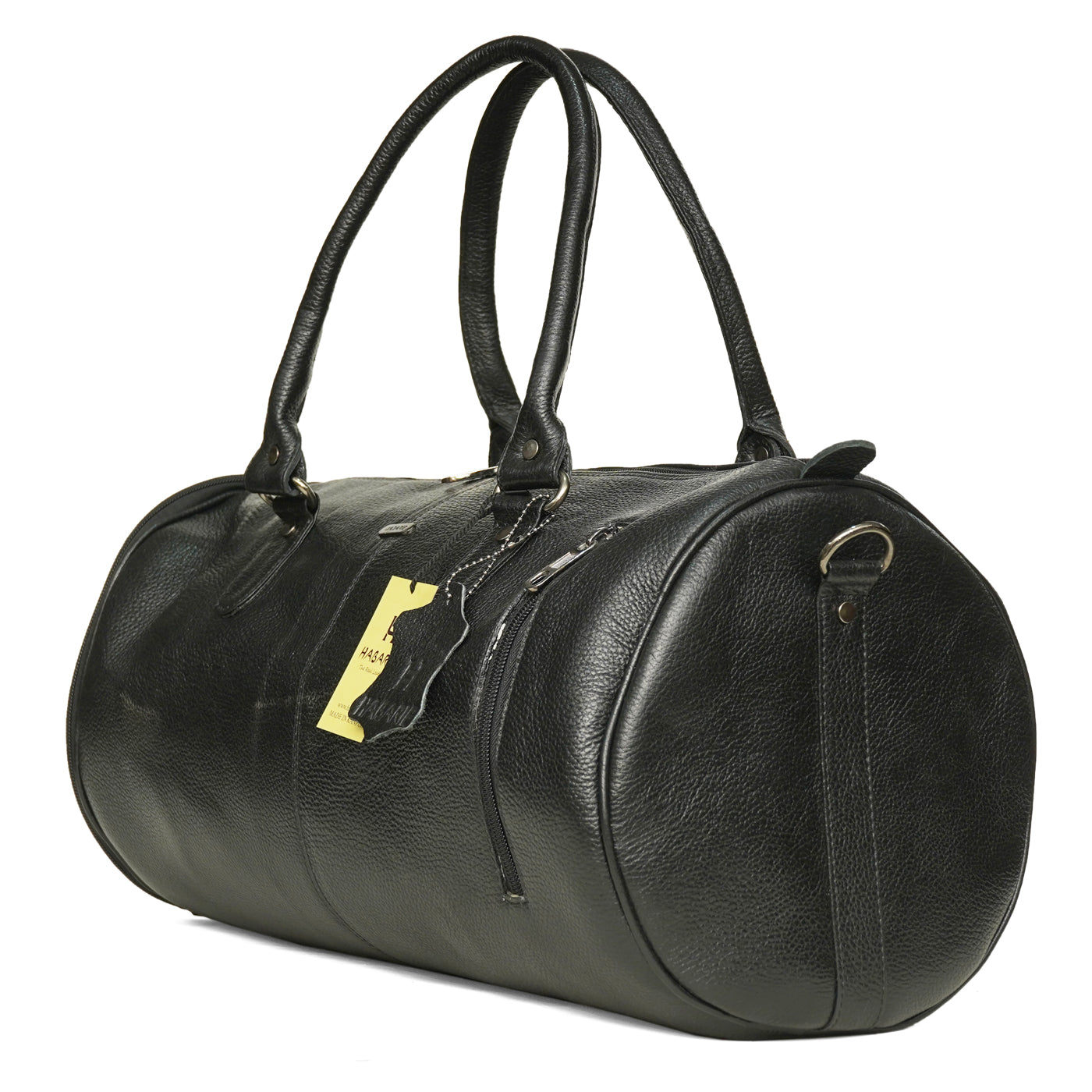 02 GYM BAG- ROUND 502-BLACK