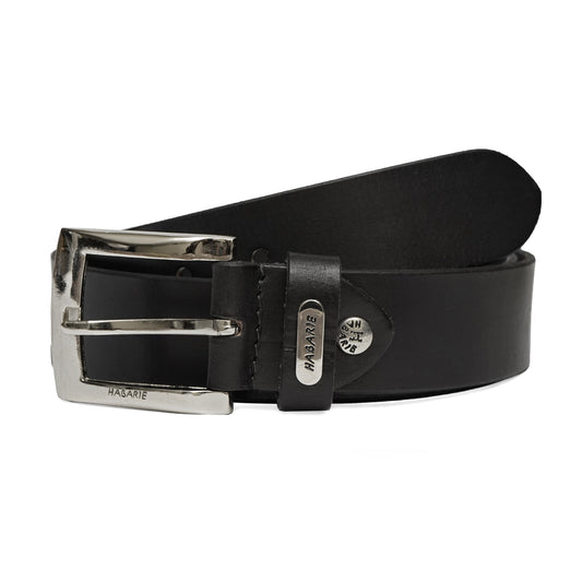 Premium Leather Handmade Classic Belt 703-Black