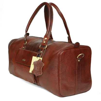 03 GYM BAG- SQUARE 503-BROWN