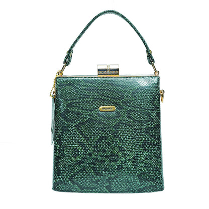 Bay Biss Sling Bag Snake Print 612-GREEN