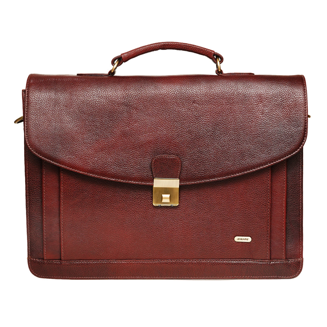 RUSSELL LAPTOP BRIEFCASE 203-BROWN