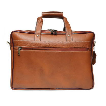 PORCELIN LAPTOP BAG 210-TAN