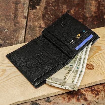 BI-FOLD NOTECASE 309-BLACK