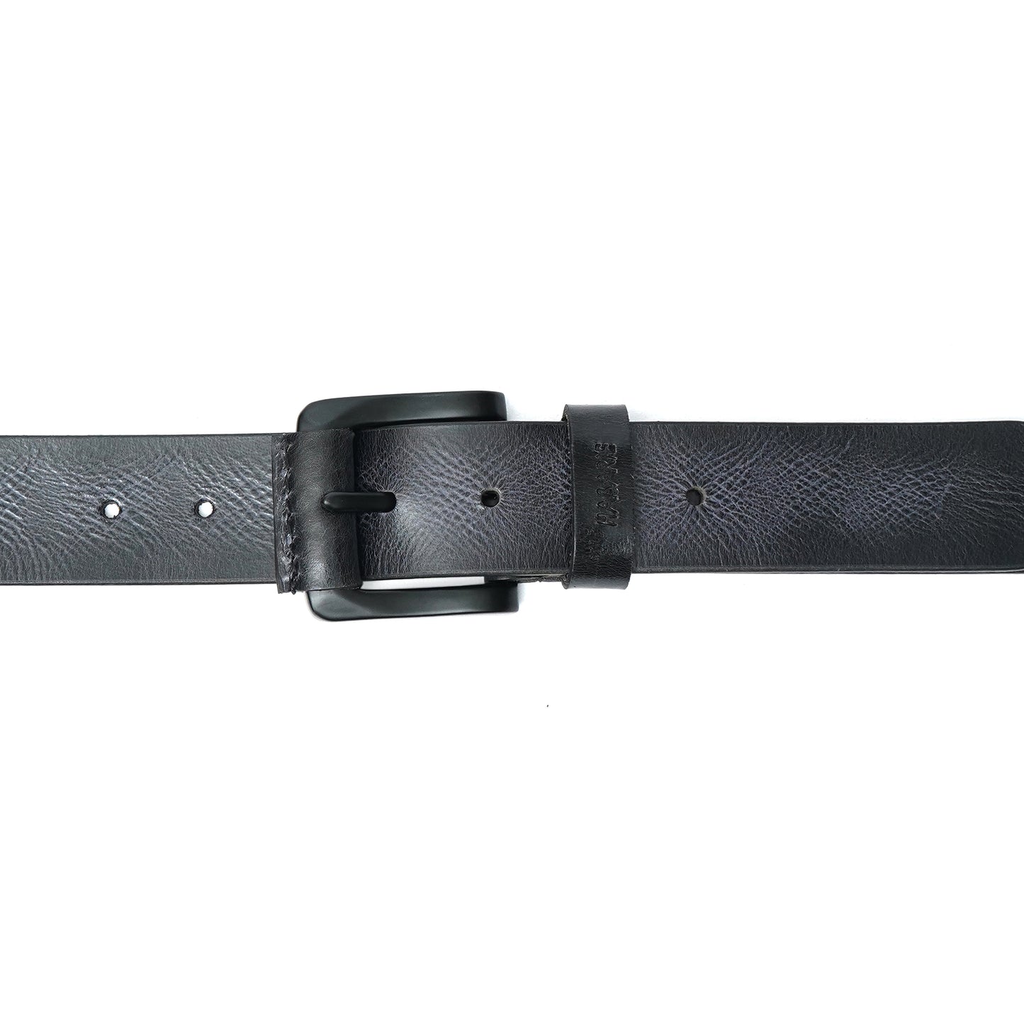 Handmade Classic Textured Belt 742-Blue PC