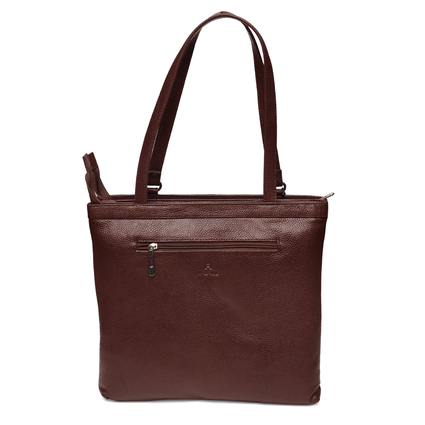 MULTIPURPOSE TOTE WITH FILE POCKET 013 -Brown