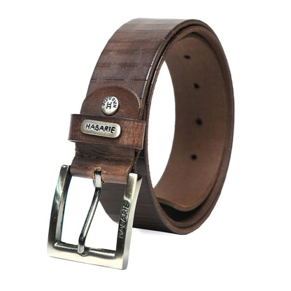 Knife Cut Belt 722-Brown