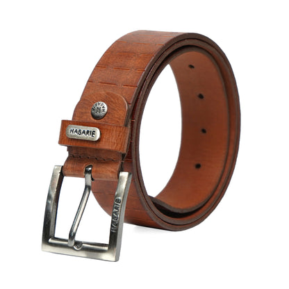 Knife Cut Belt 722-Tan