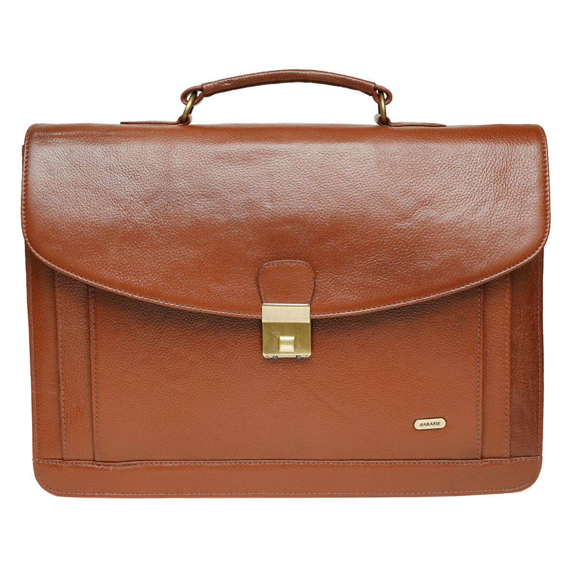 RUSSELL LAPTOP BRIEFCASE 203-TAN