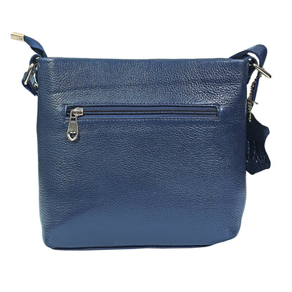 Verona Crossbody Sling 605-BLUE