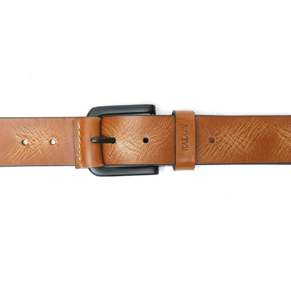 Handmade Classic Textured Belt 742-Tan