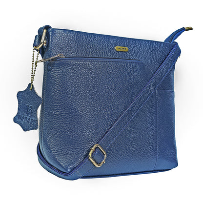 Verona Crossbody Sling 605-BLUE