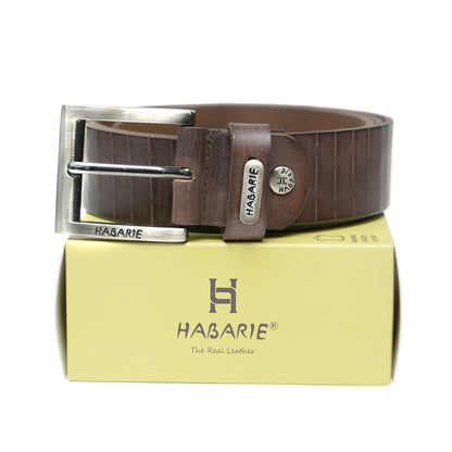 Knife Cut Belt 722-Brown