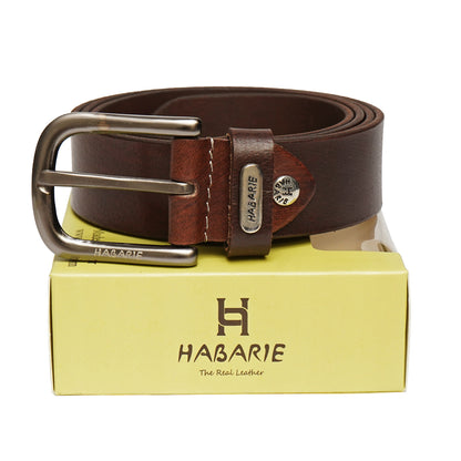 Premium Leather Handmade Classic Belt 703-TAN