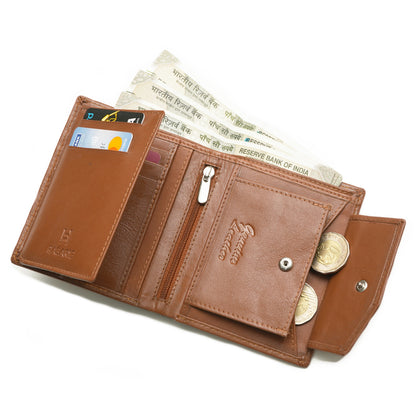 BI-FOLD NOTECASE 307-TAN