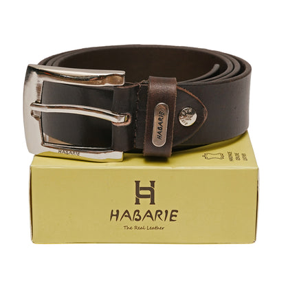 Premium Leather Handmade Classic Belt 703-BROWN