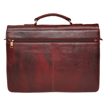 RUSSELL LAPTOP BRIEFCASE 203-BROWN