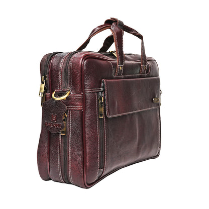 FILLE MAGIQUE OFFICE BRIEFCASE 212-BROWN