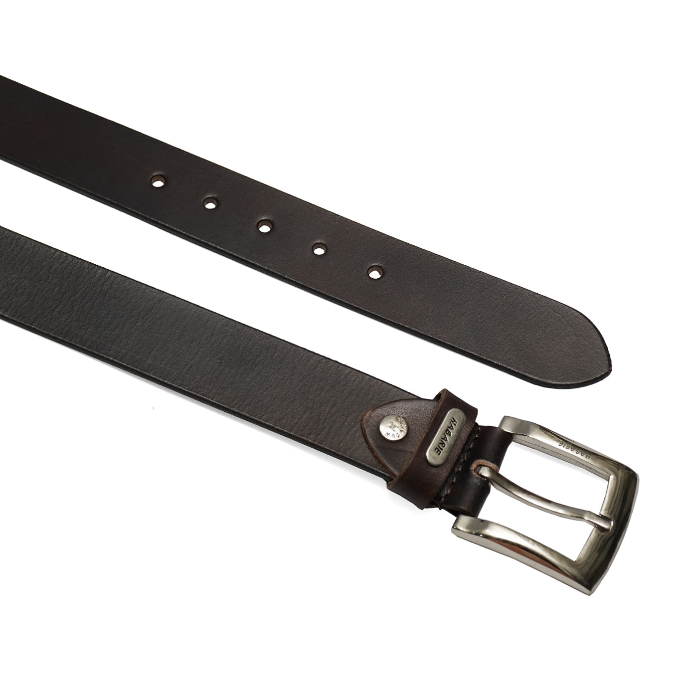 Premium Leather Handmade Classic Belt 703-BROWN