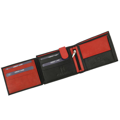 TRI-FOLD COFFEROO DUAL COLOR 310 BLACK-RED