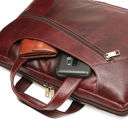 ASTOR LAPTOP BAG 204-BROWN