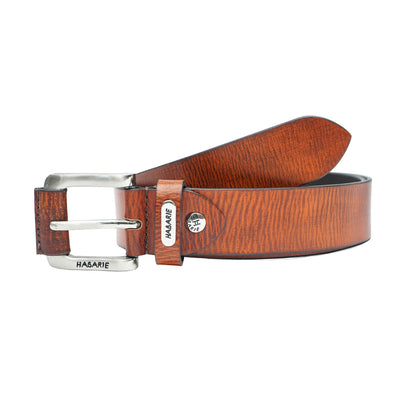 Handmade Textured Tiger Belt 739